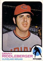1973 Topps Baseball Cards      157     Denny Riddleberger